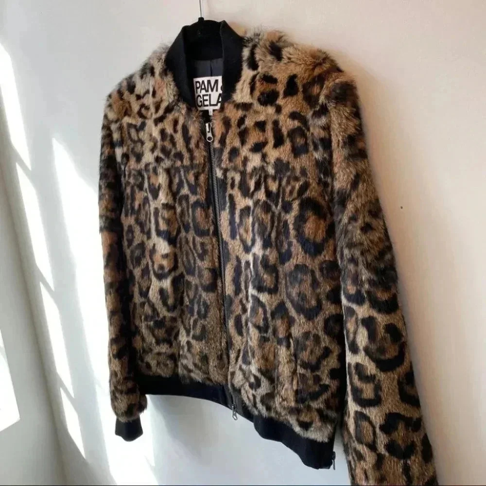 Pam and Gela Leopard Rabbit Bomber - Picture 5 of 14